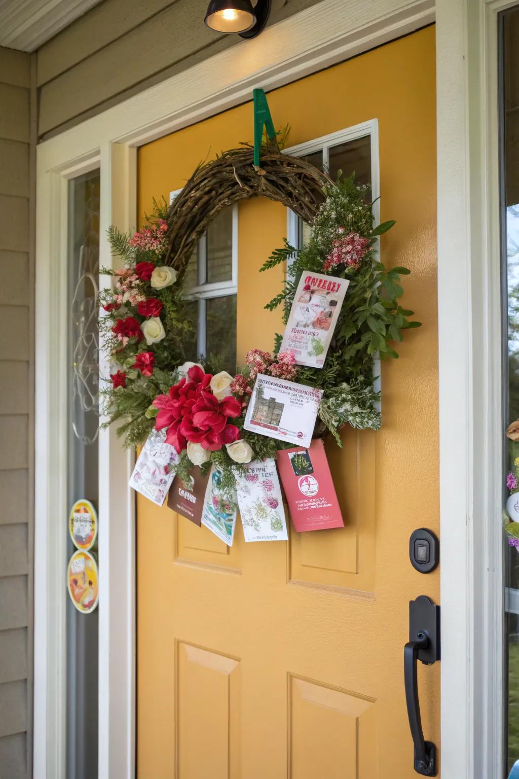Delightful circular displays make a stunning and versatile presentation.