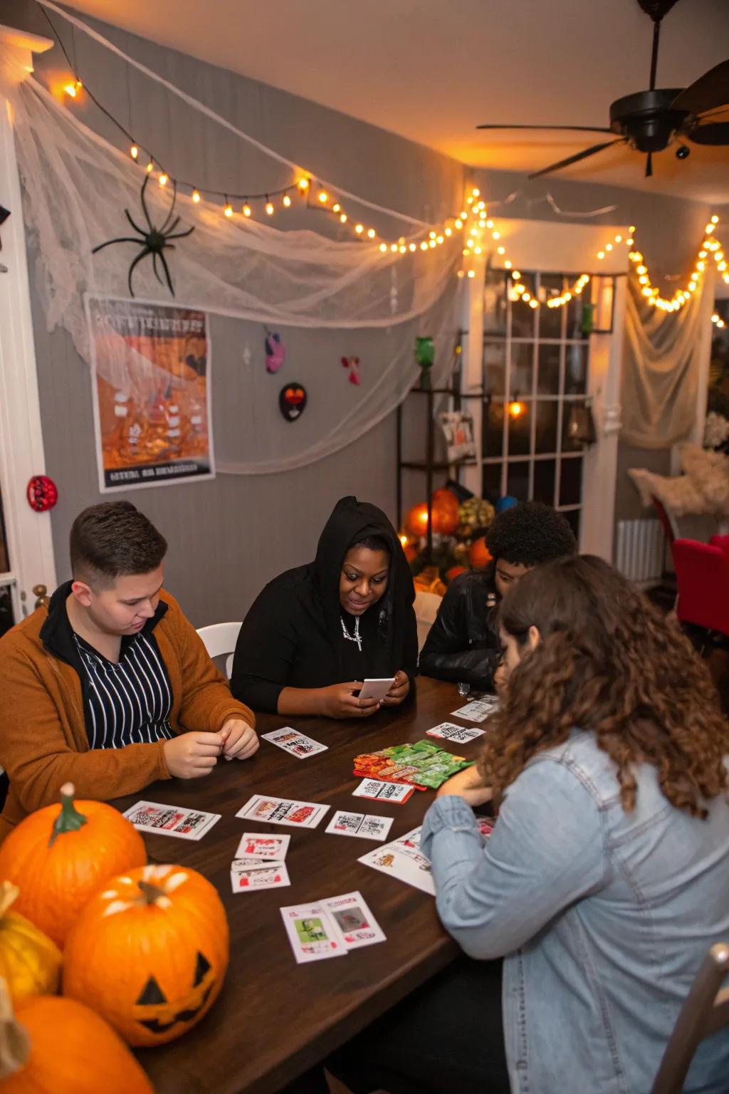 Assess your knowledge with a spooky quiz night.