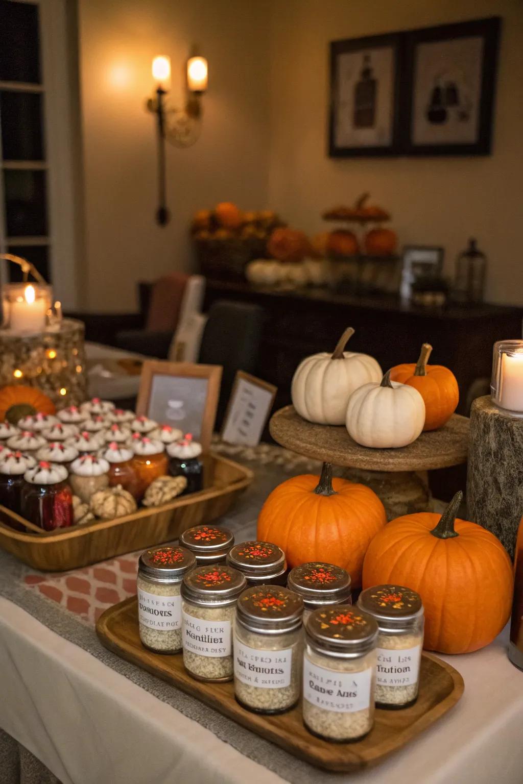 Thoughtful favors leave guests with a memorable token of the event.