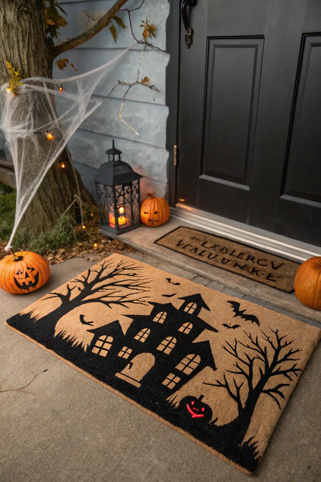 A spooky residence design sets the scene for spooky fun.