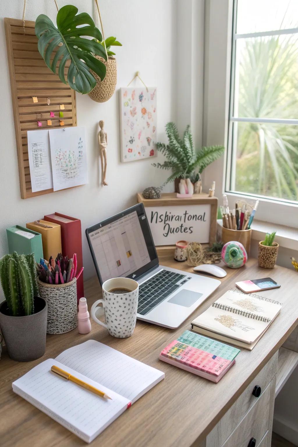 Inventive desk decorations that give your office both function and flair.