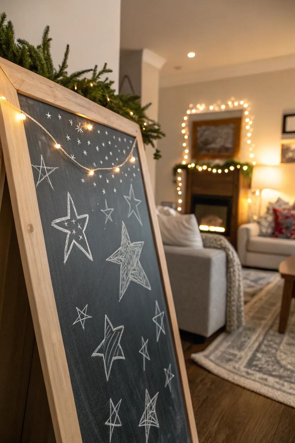 Cultivate a calming ambiance via a winter evening design.