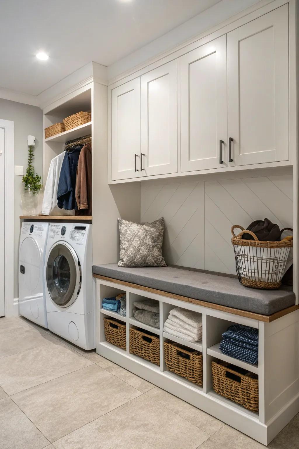 Multi-functional furniture combines design and utility.