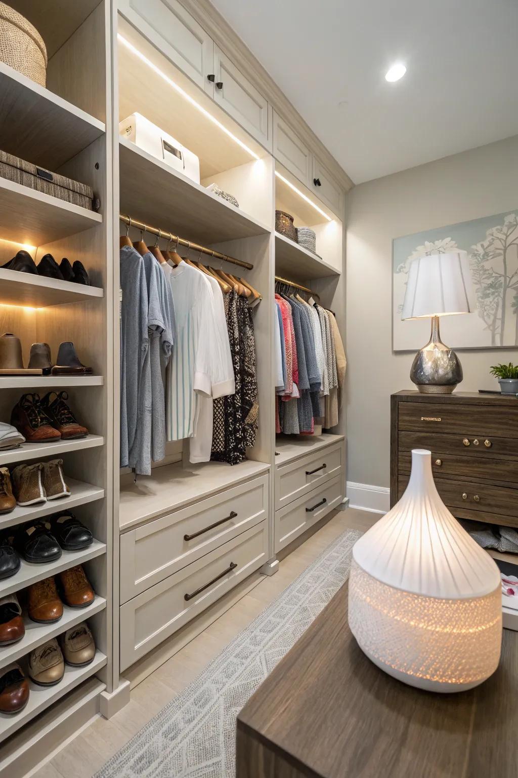 A signature scent adds an extra layer of luxury.