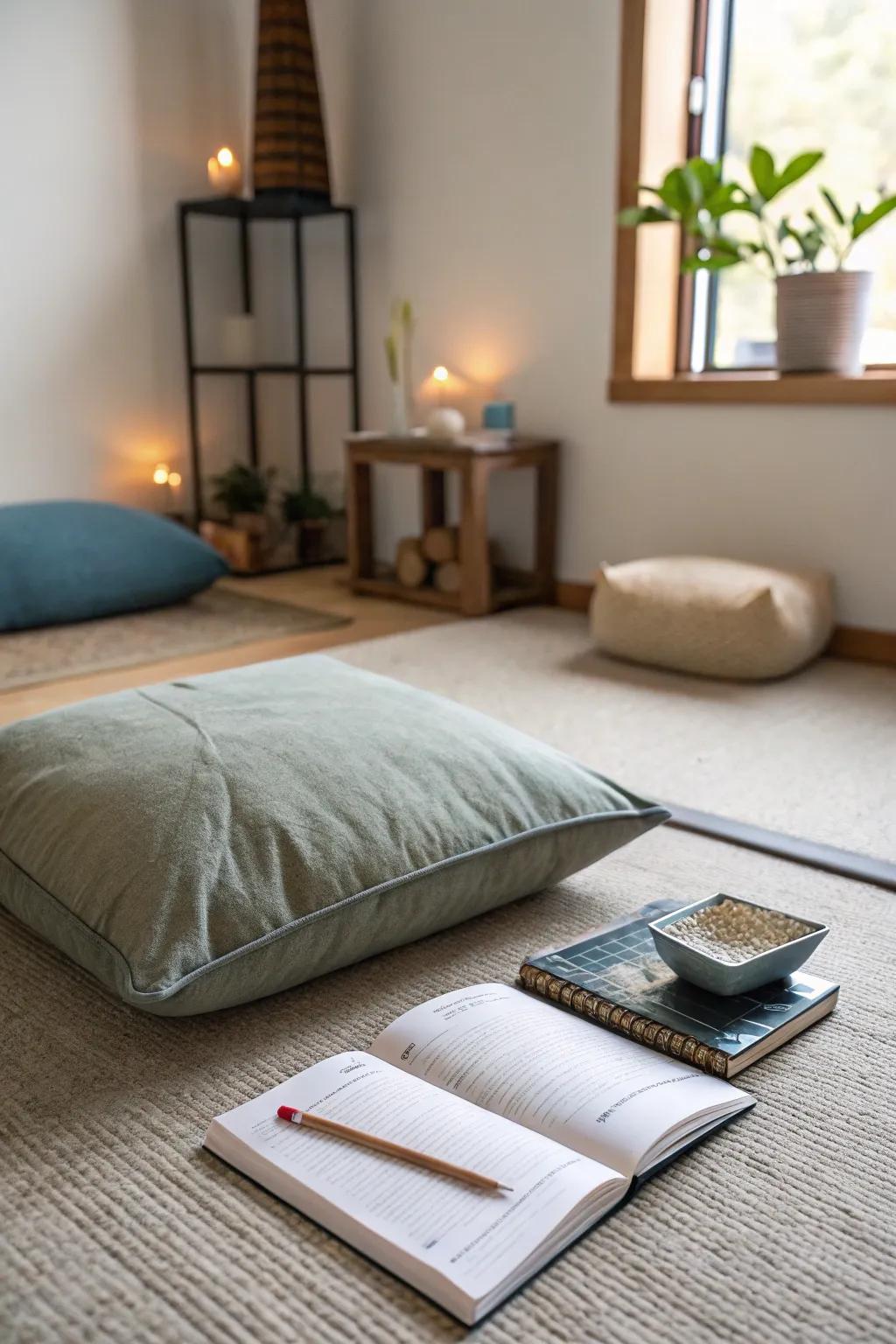 A place for gratitude promotes mindfulness and reflection.