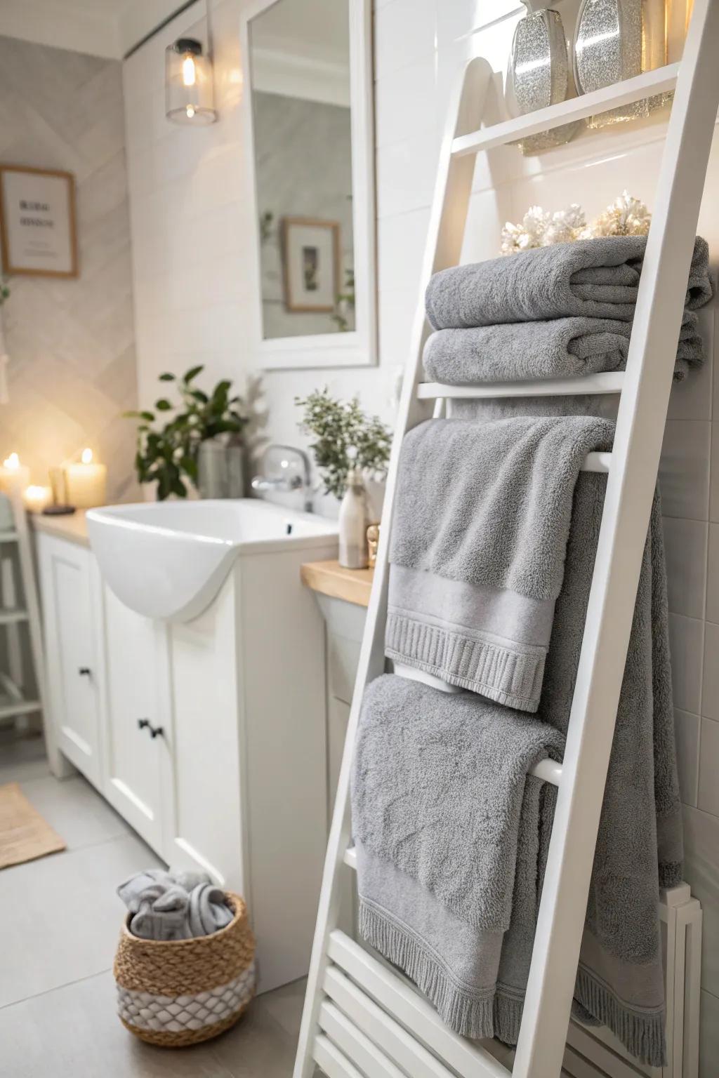 A spa-like setting invites relaxation and comfort.