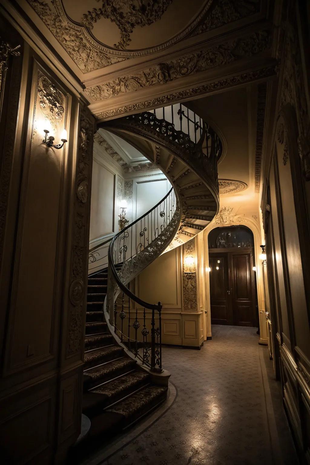 Lighting can improve and highlight structural details.