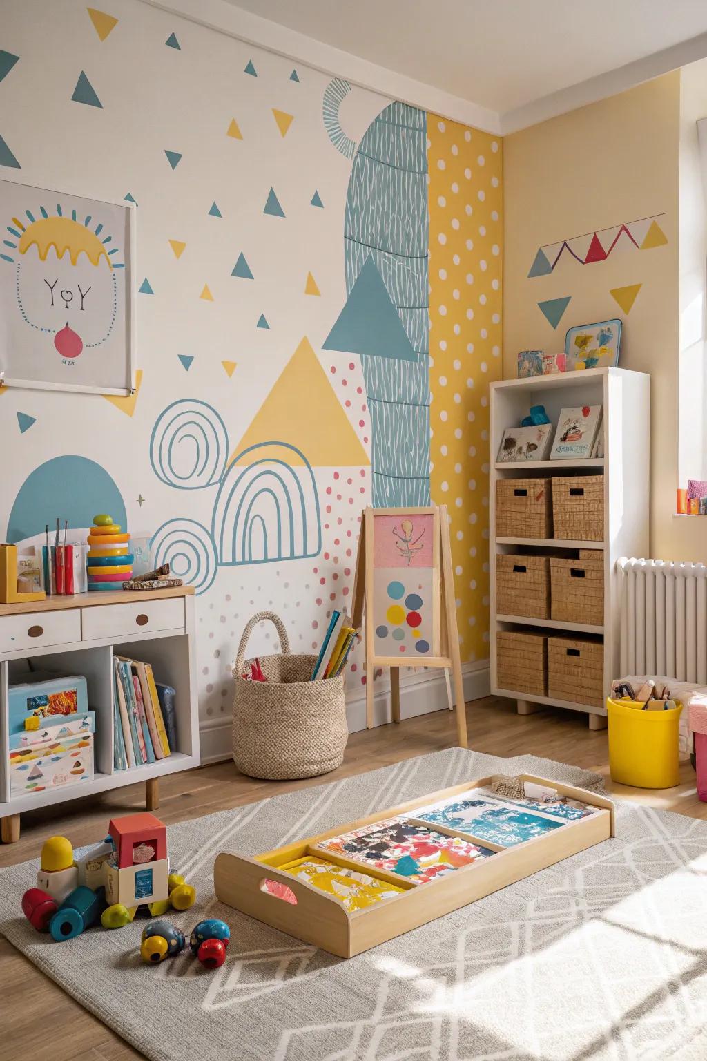 Abstract patterns spark creativity and add an artistic flair.