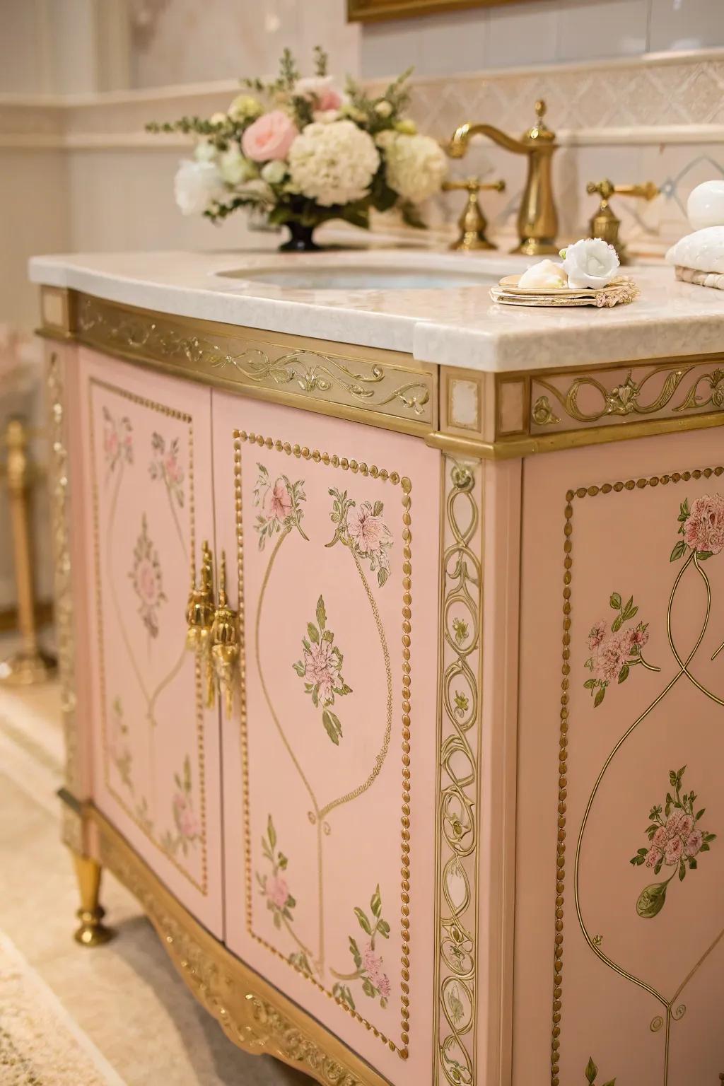 Rose adds a delicate, romantic vibe.