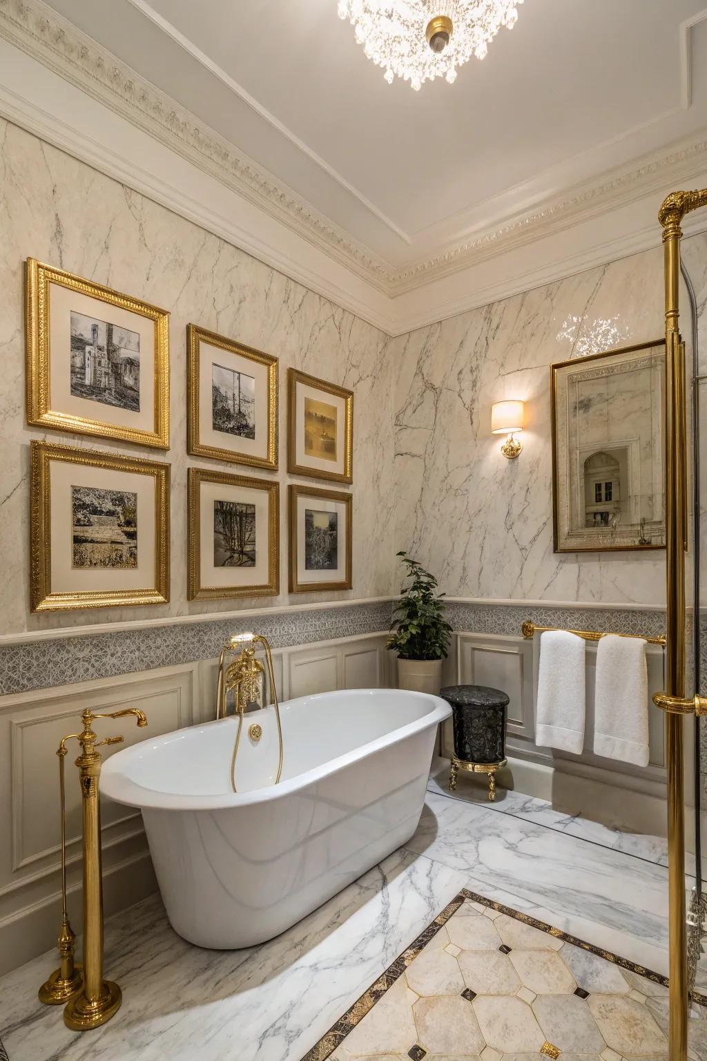 Transform your washroom into a spa-resembling sanctuary.