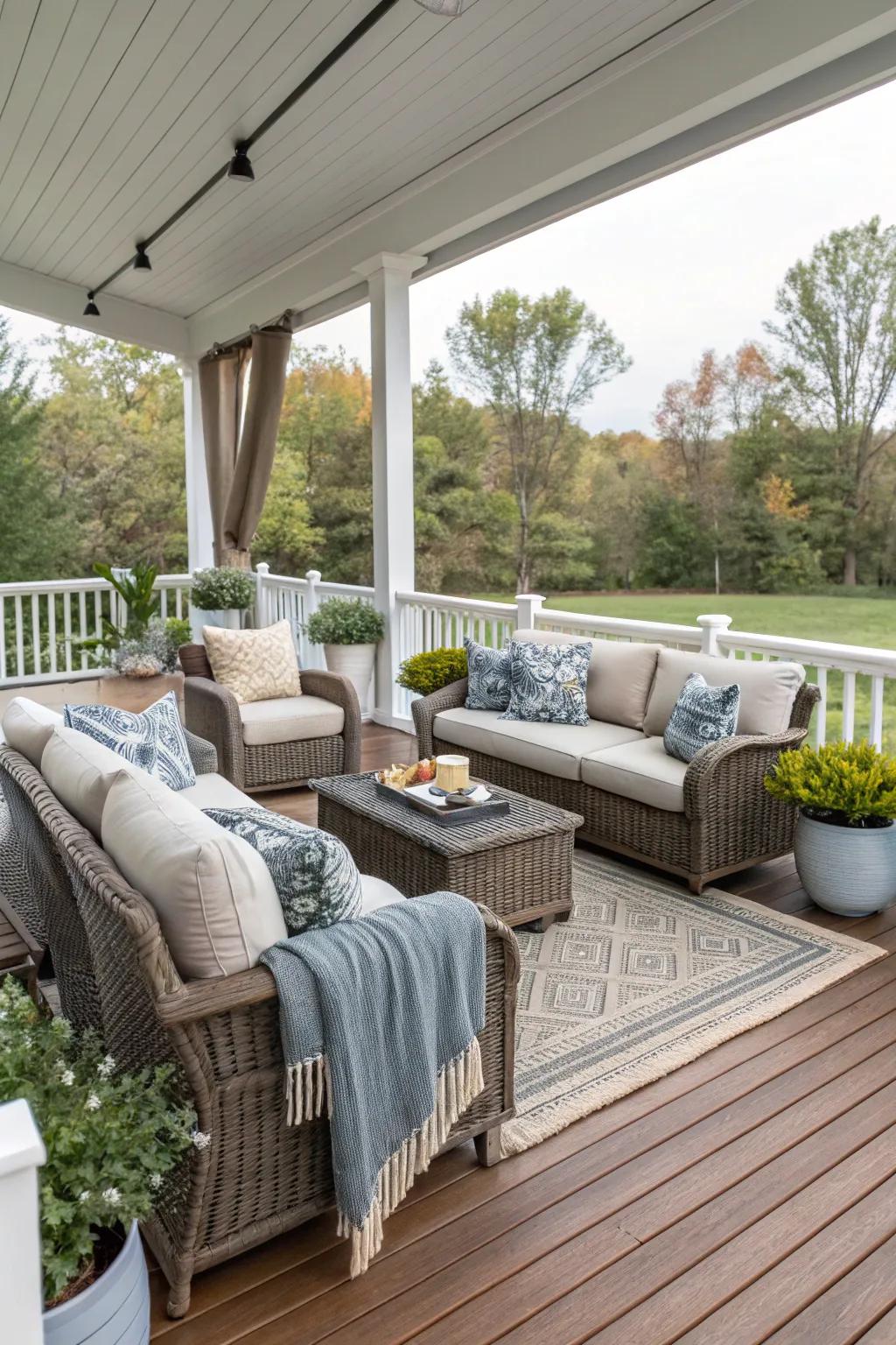 Fashion a seamless interior-exterior transmutation.