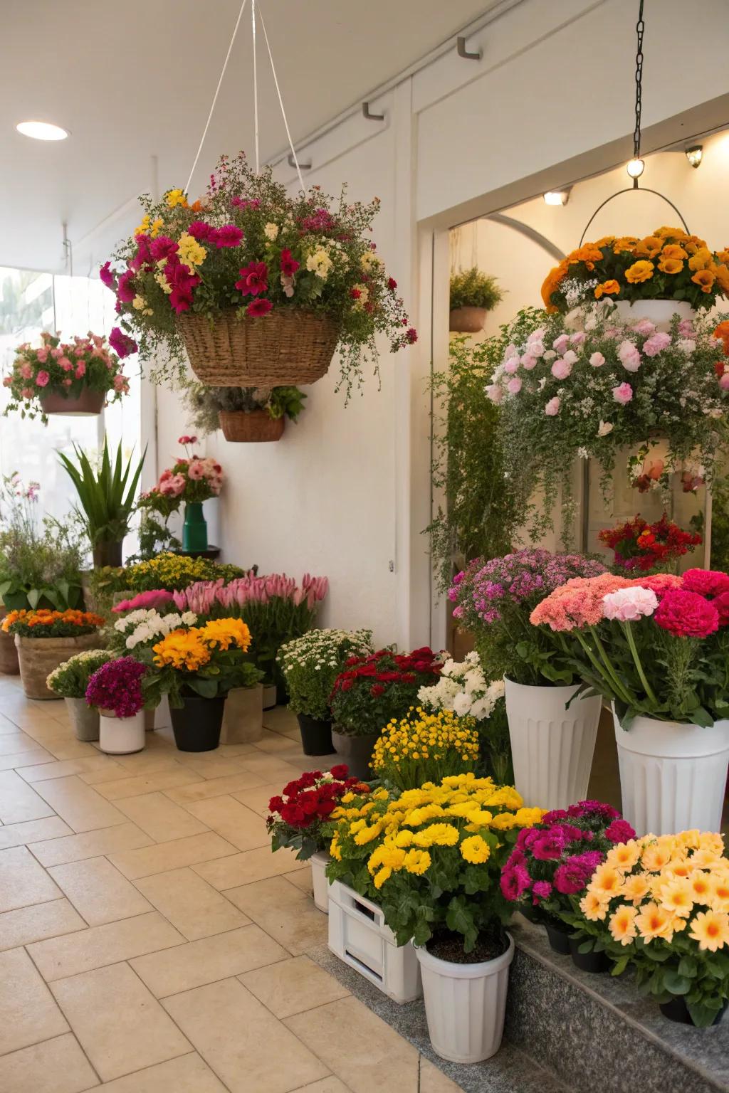 Make your room alive with blooms.