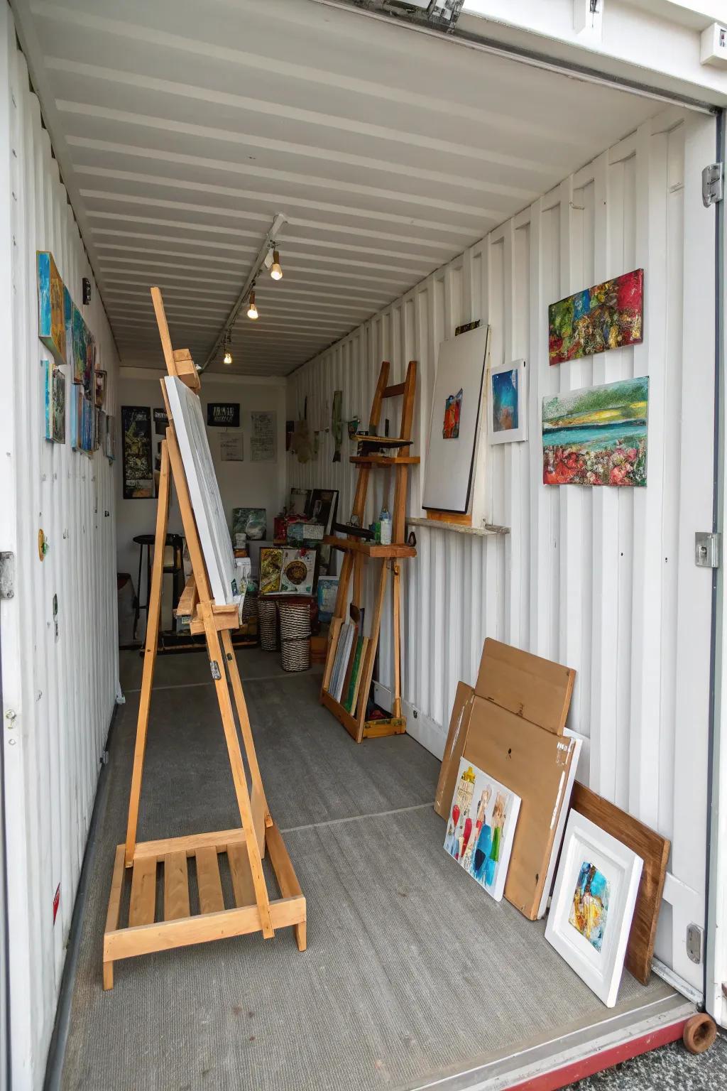 An artistic zone supporting innovative and creative thoughts.