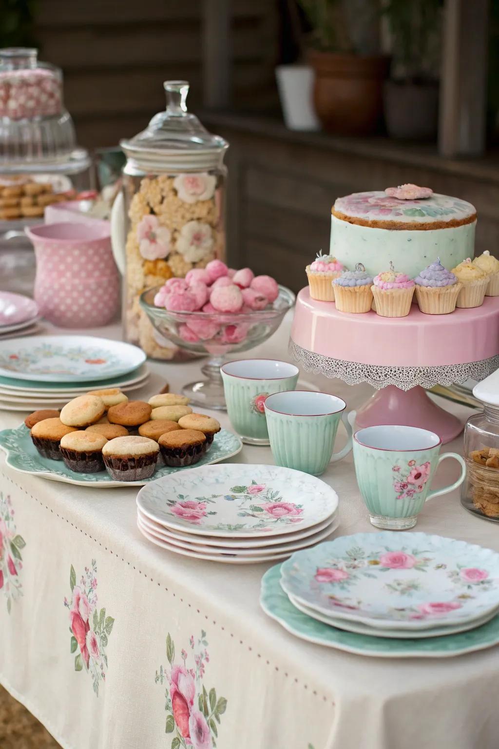 A charming old-time-inspired display that evokes nostalgia.