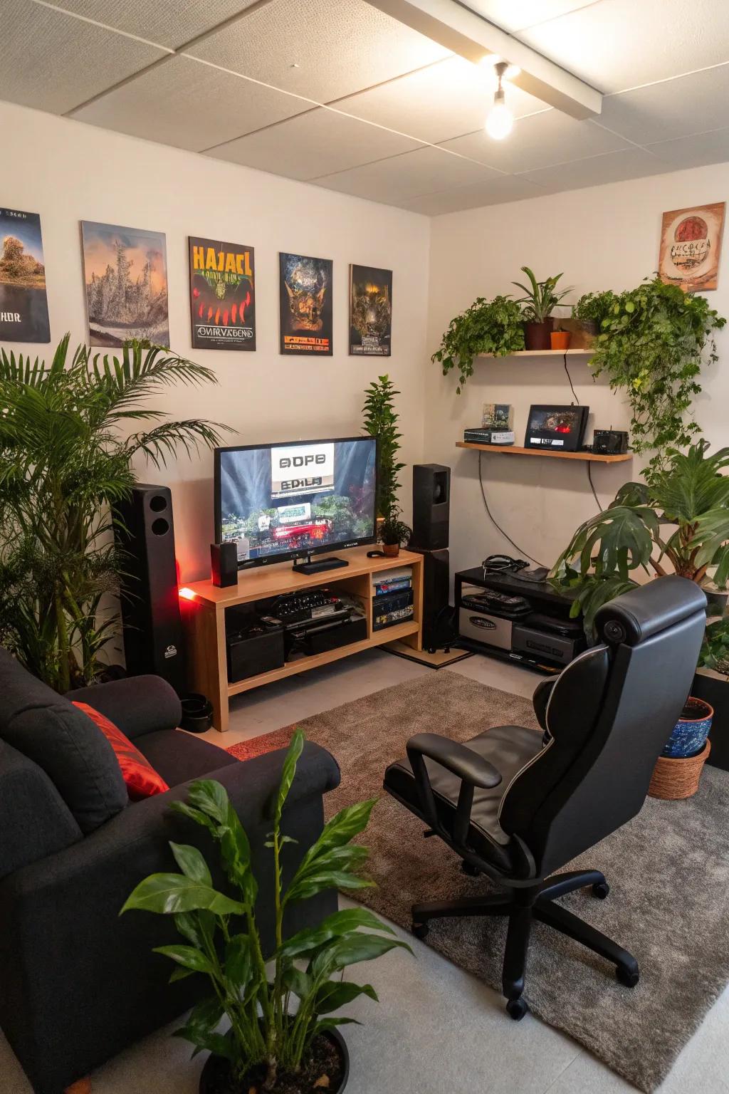 Plants bring calmness.