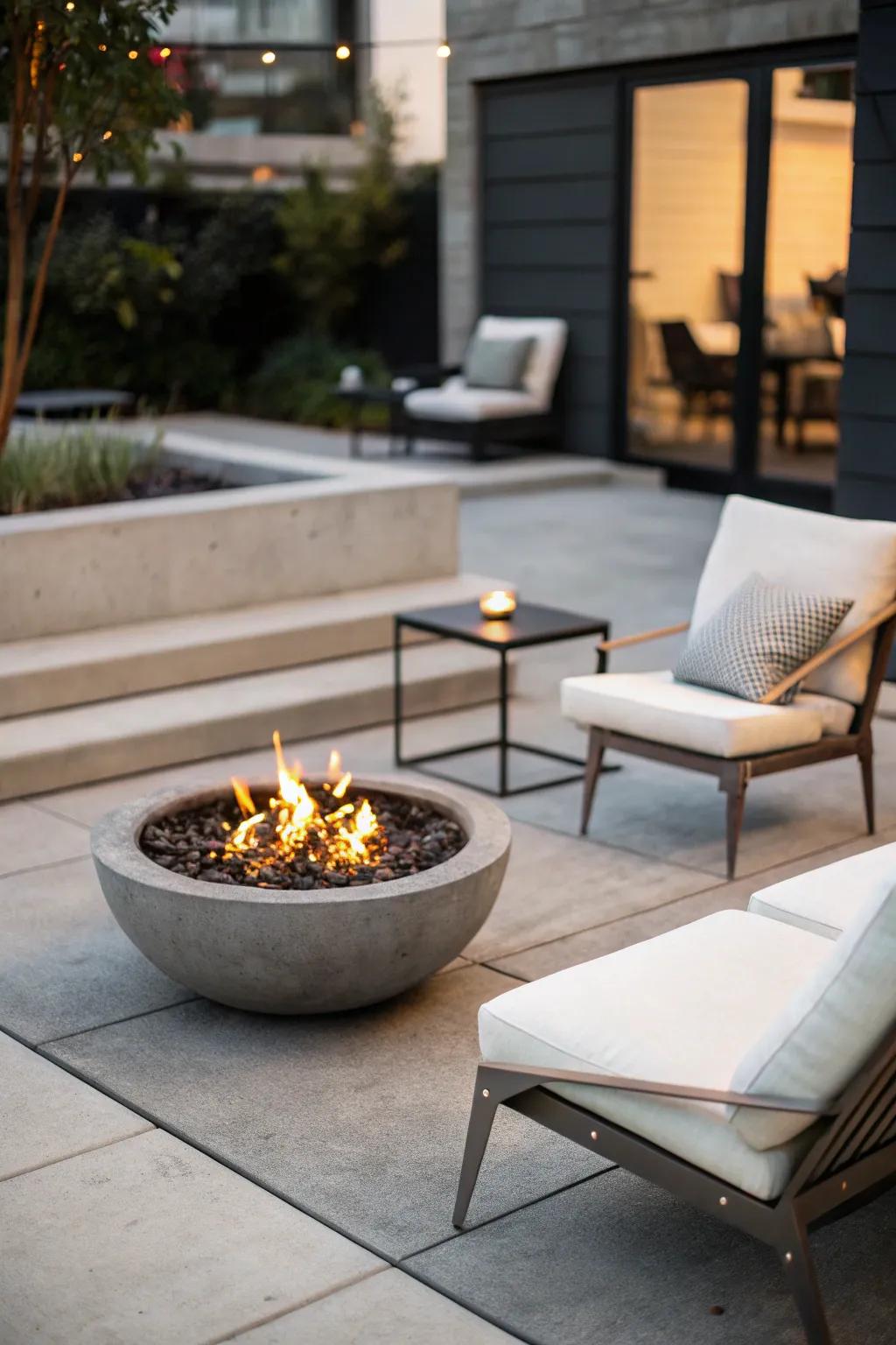 Modern minimalism emphasizes simplicity and style.