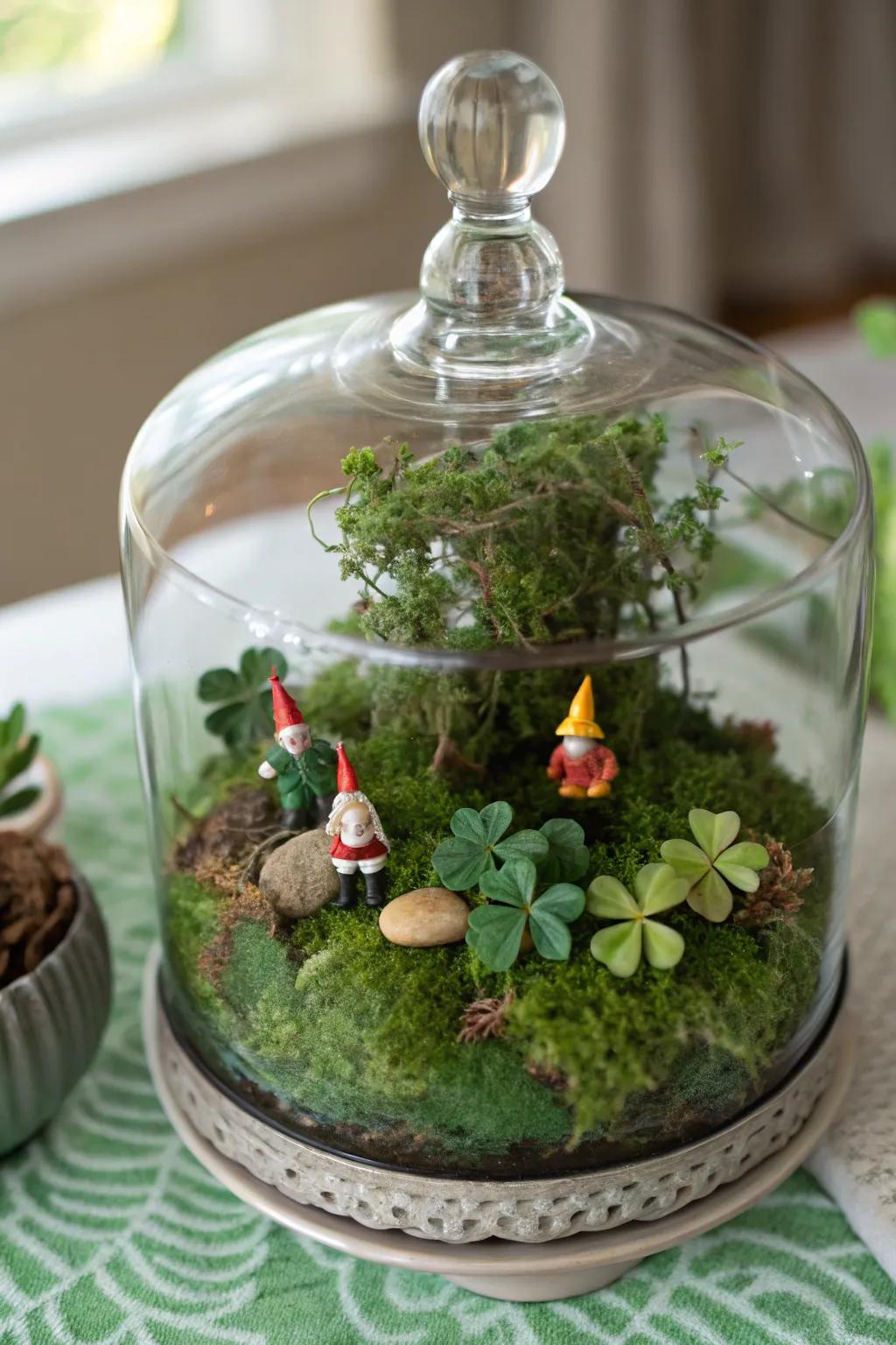 An Irish bryophyte vivarium lends a distinctive, all-natural touch to your aesthetic.