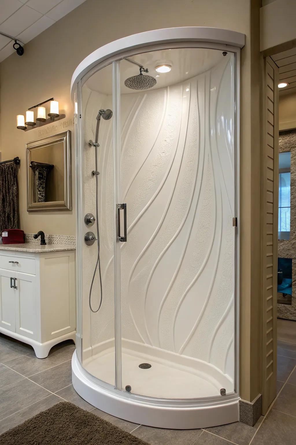 Bended layouts add a touch of elegance and flow.