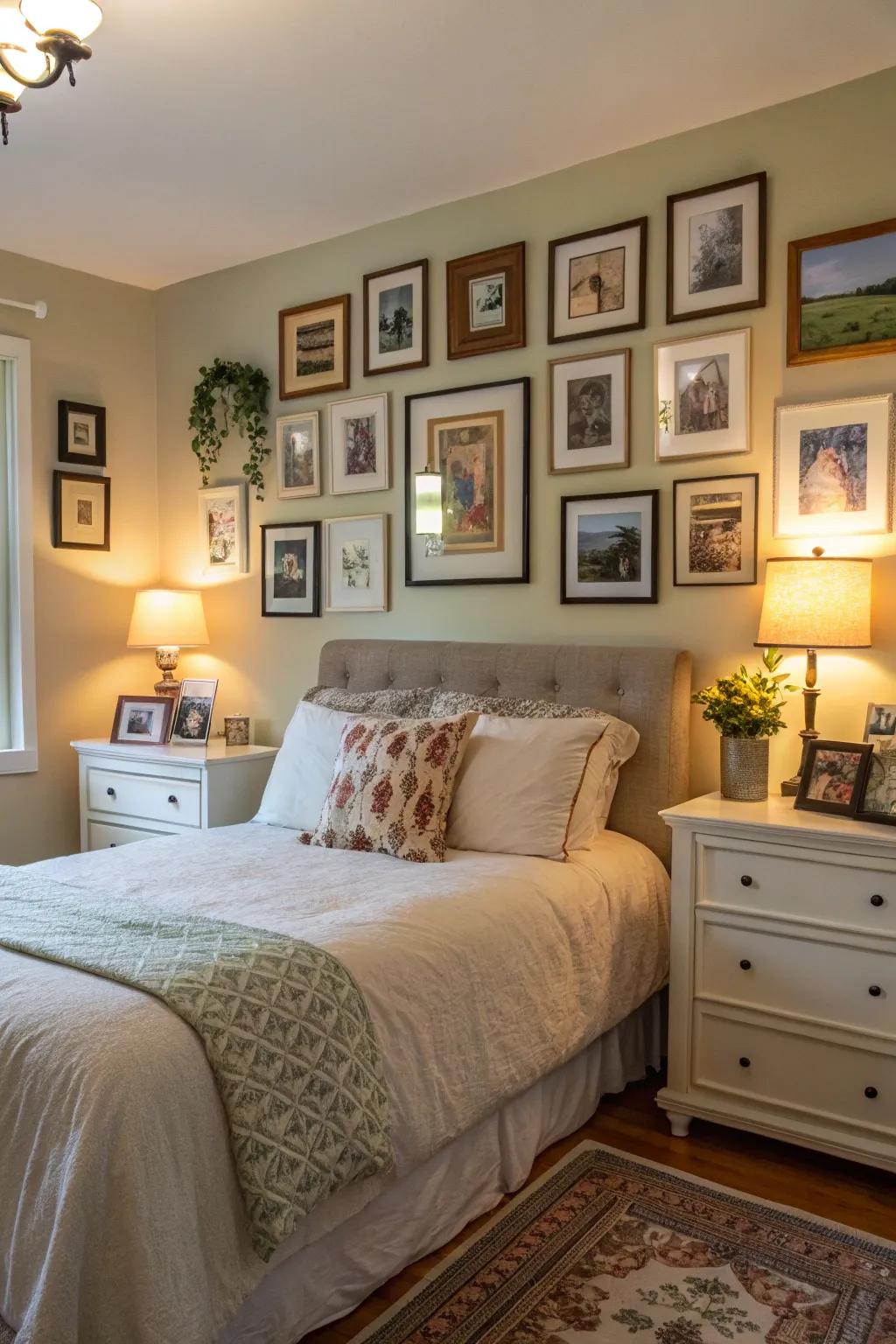 Share your narrative with a gallery wall.