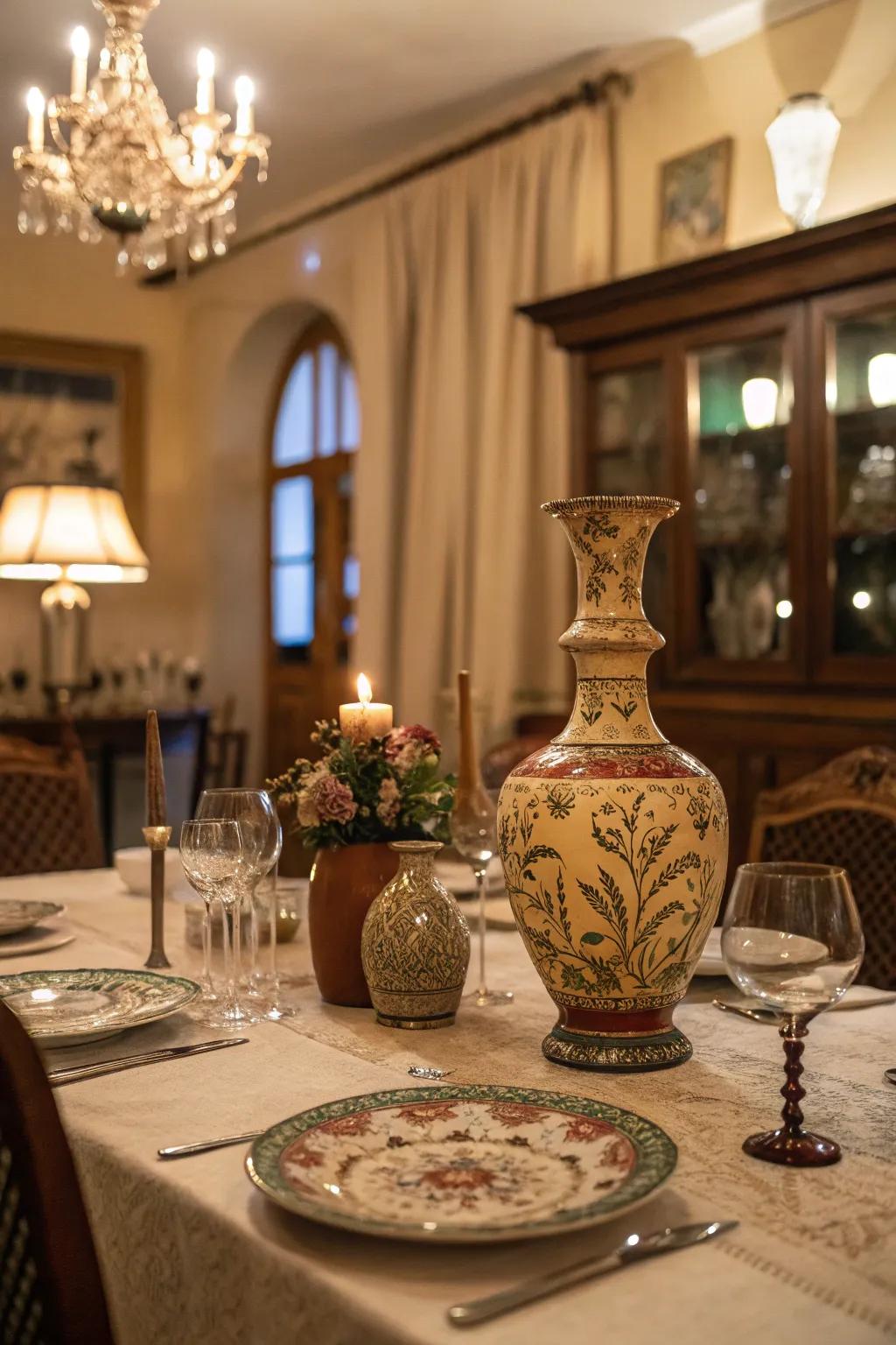 Timeless finds introduce personality and a hint of nostalgia.