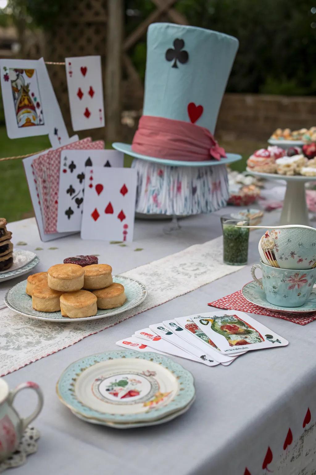 A quirky theme adds imagination and fun.