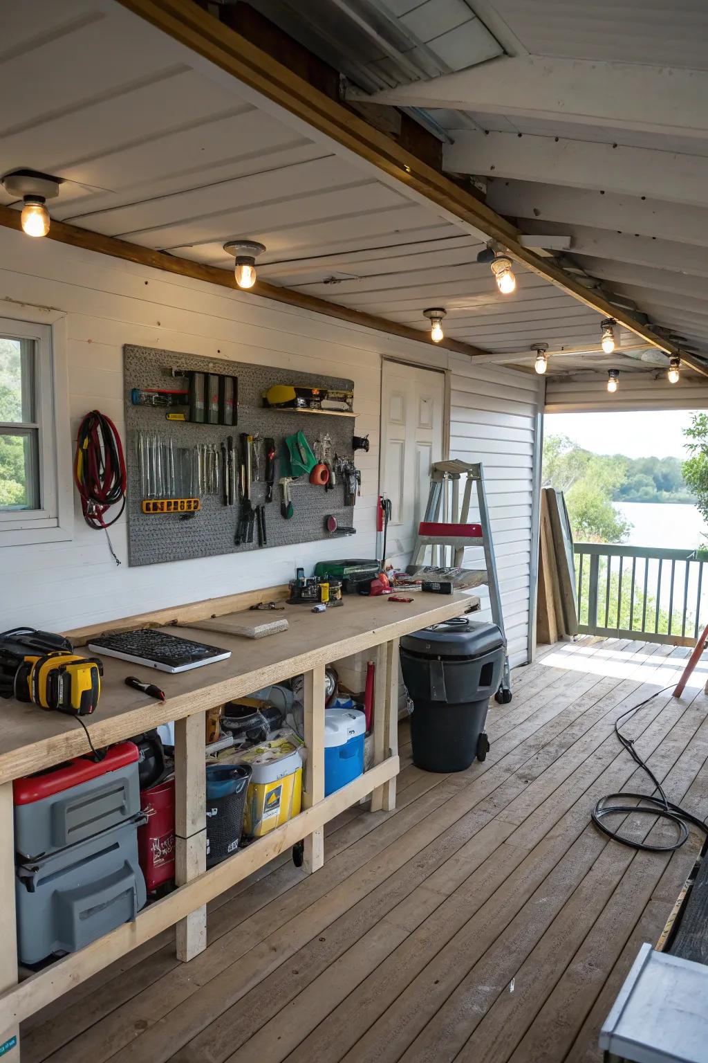 Create and build in your own workshop.