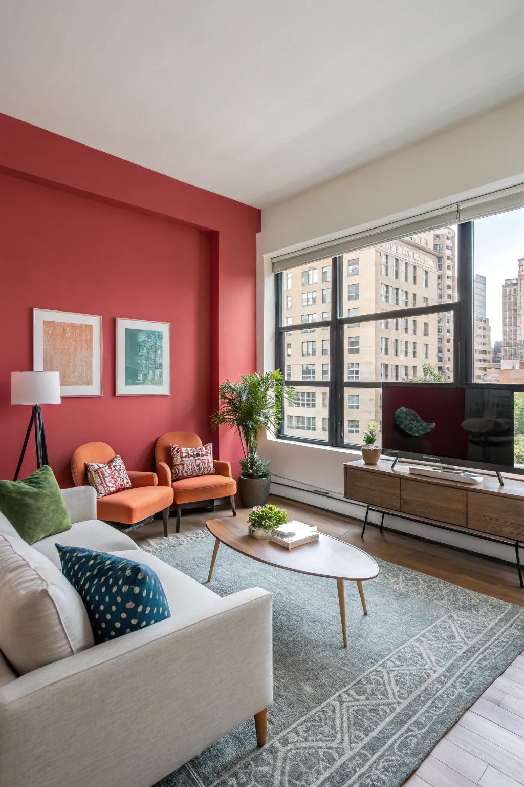 Accent walls add drama and make a room pop.