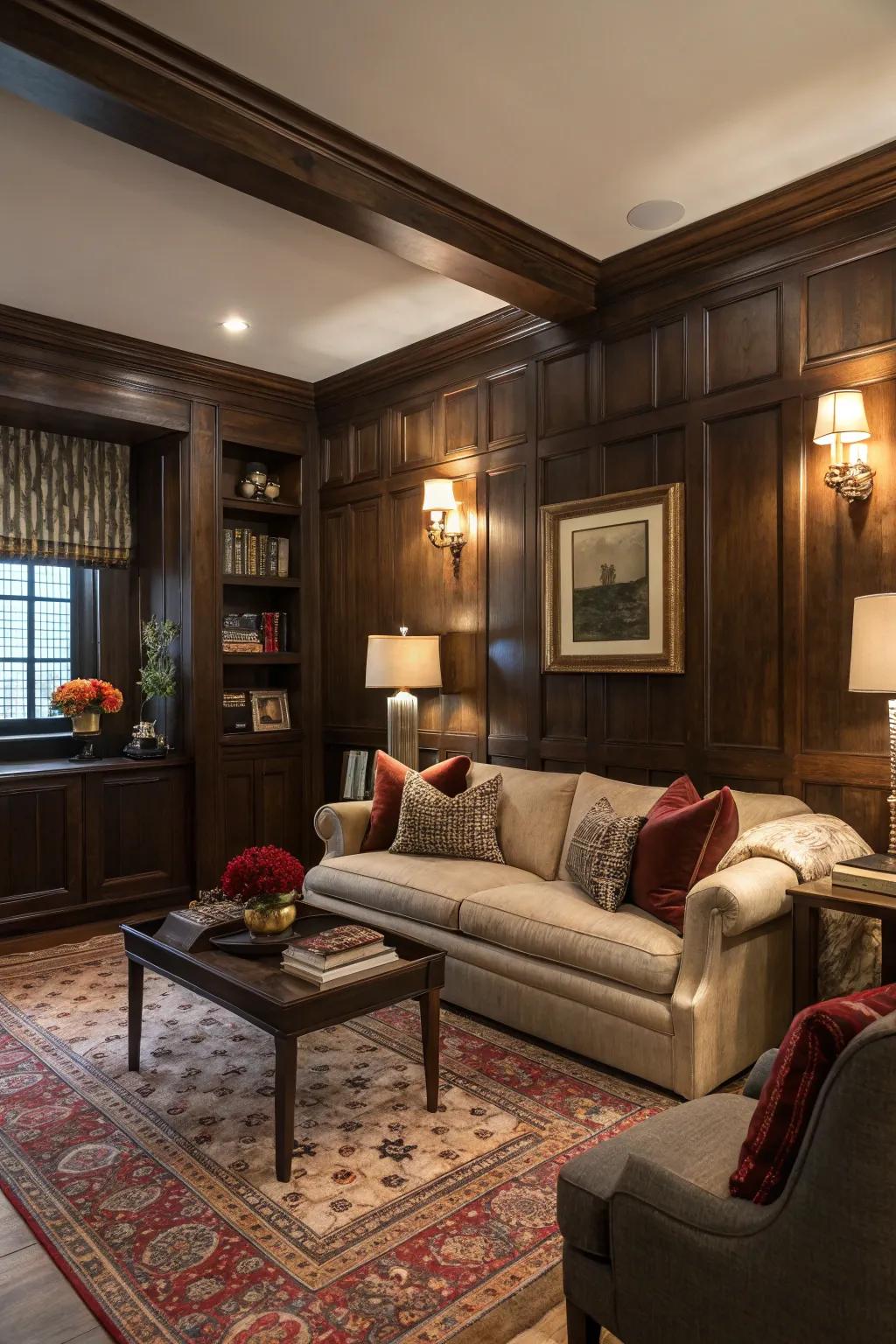 Wood siding adds warmth and a touch of retro charm.