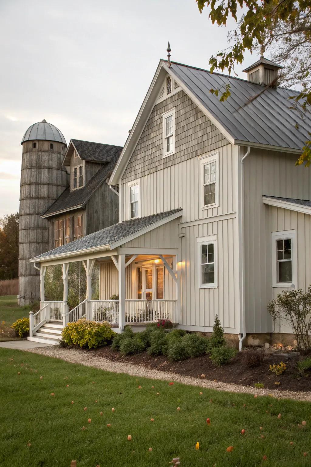  cladding adds rustic charm to any house.