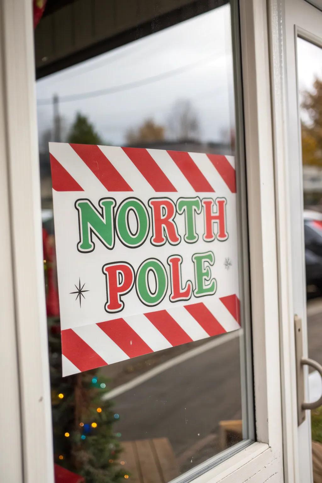 A whimsical Chill Zone marker invites festive fun.