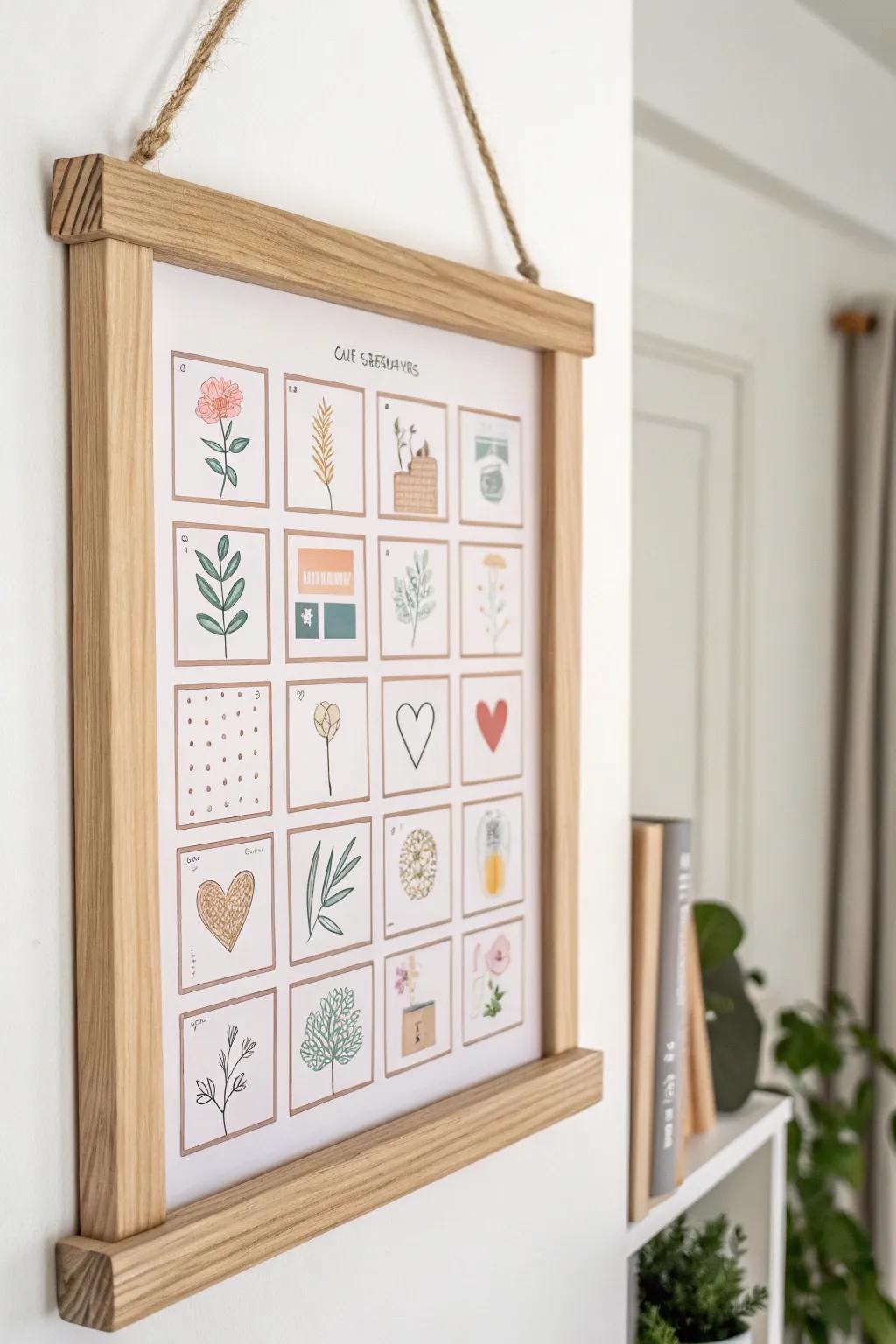 Celebrate what you love with a stunning 100 Days of School poster, a minimalist masterpiece.