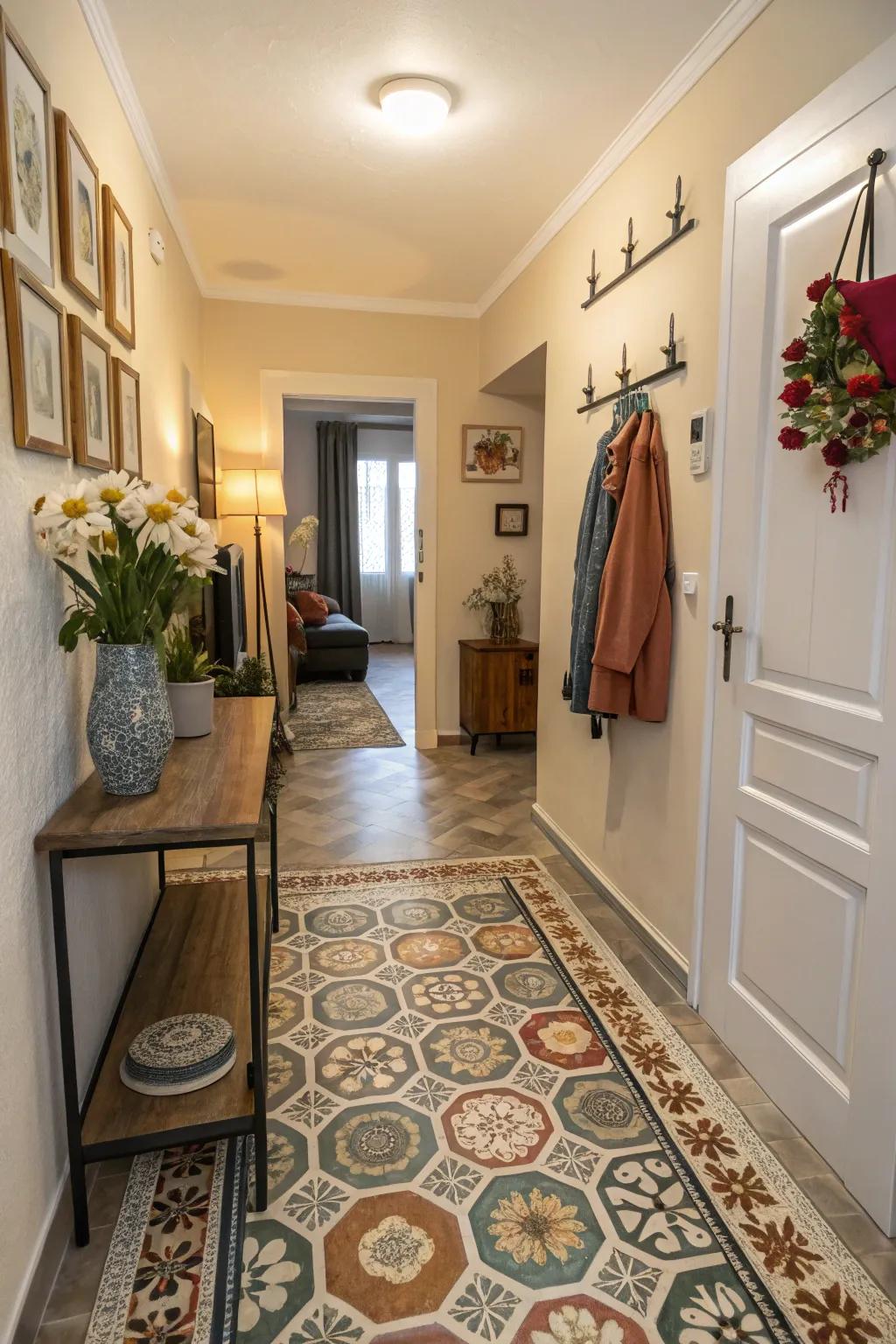 Themed ceramic squares transform floors into awe-inspiring visual artwork.