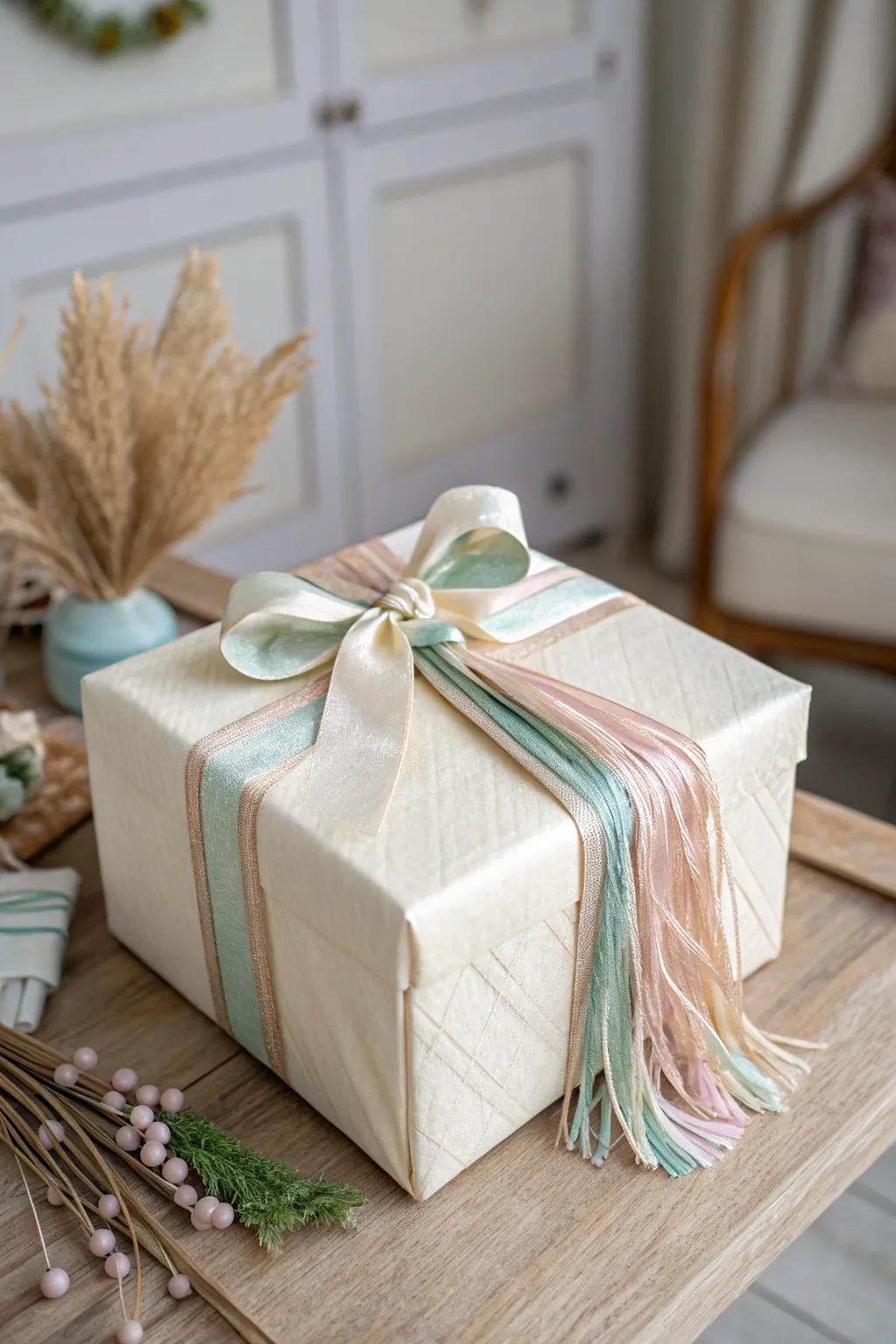 Make your baby shower gift better with themed band that matches the nursery's color palette, smoothly blending Scandinavian minimalism and Boho charm.