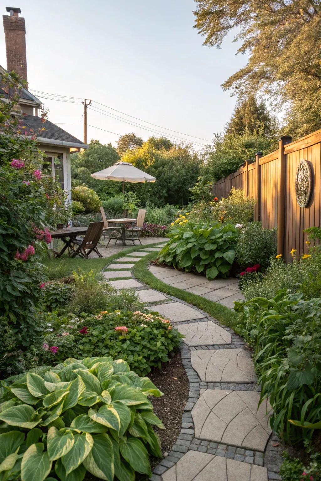 Secret pathways invite exploration and introduce a sense of wonder.