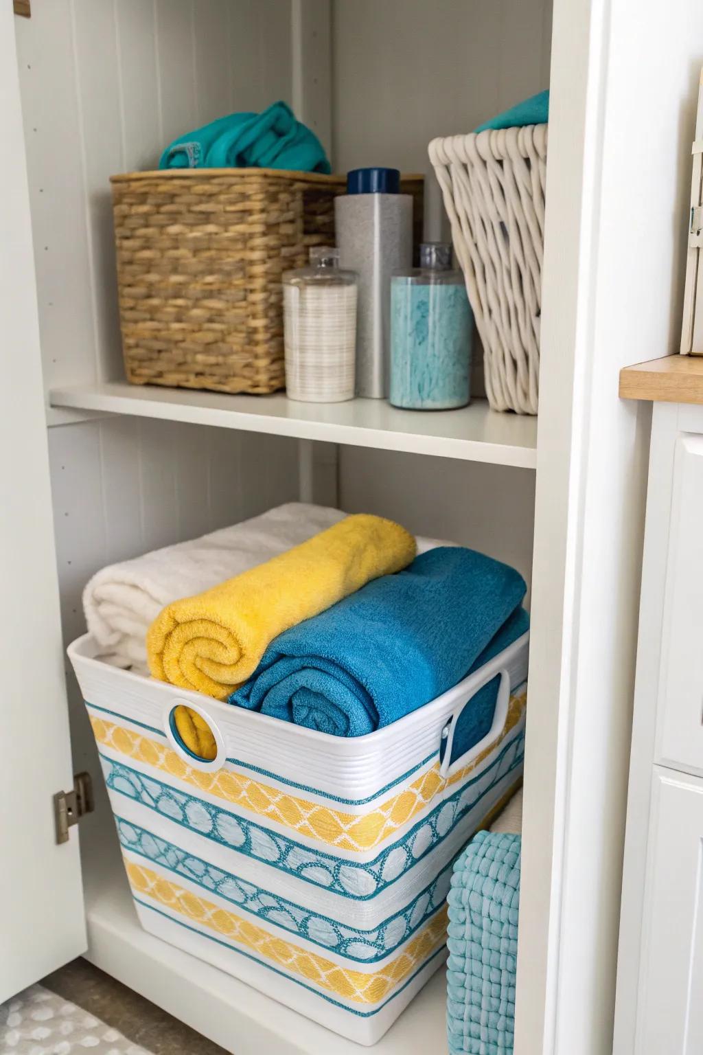 Manage seasonal items effectively with dedicated storage.