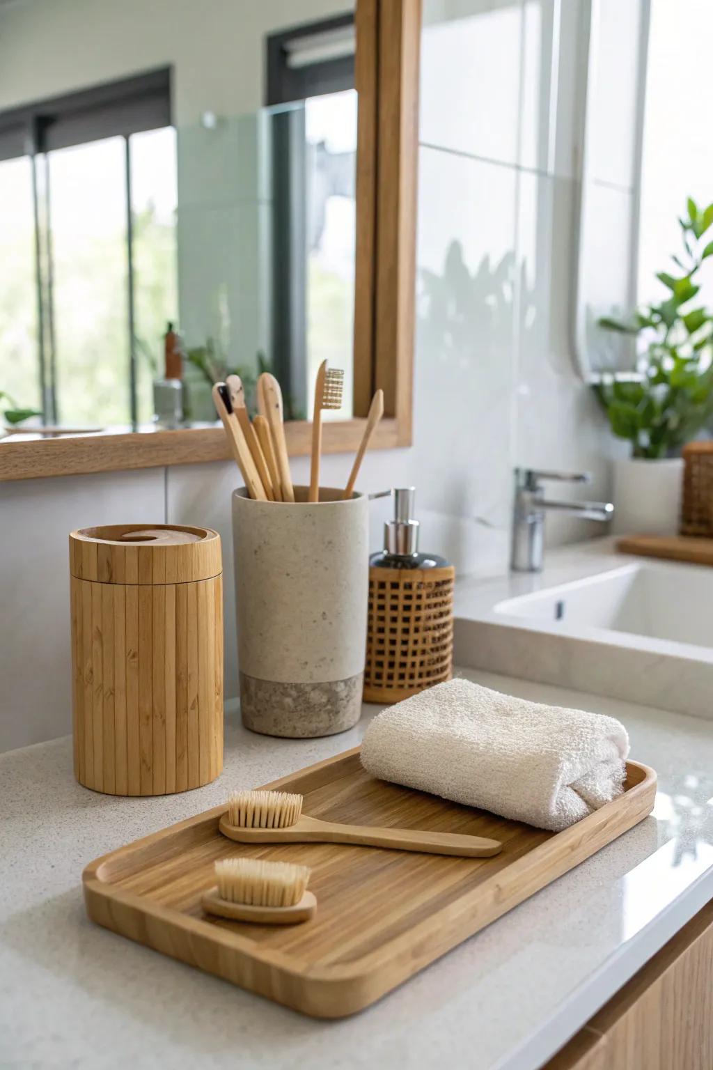 Beauty meeting responsibility in sustainable choices.