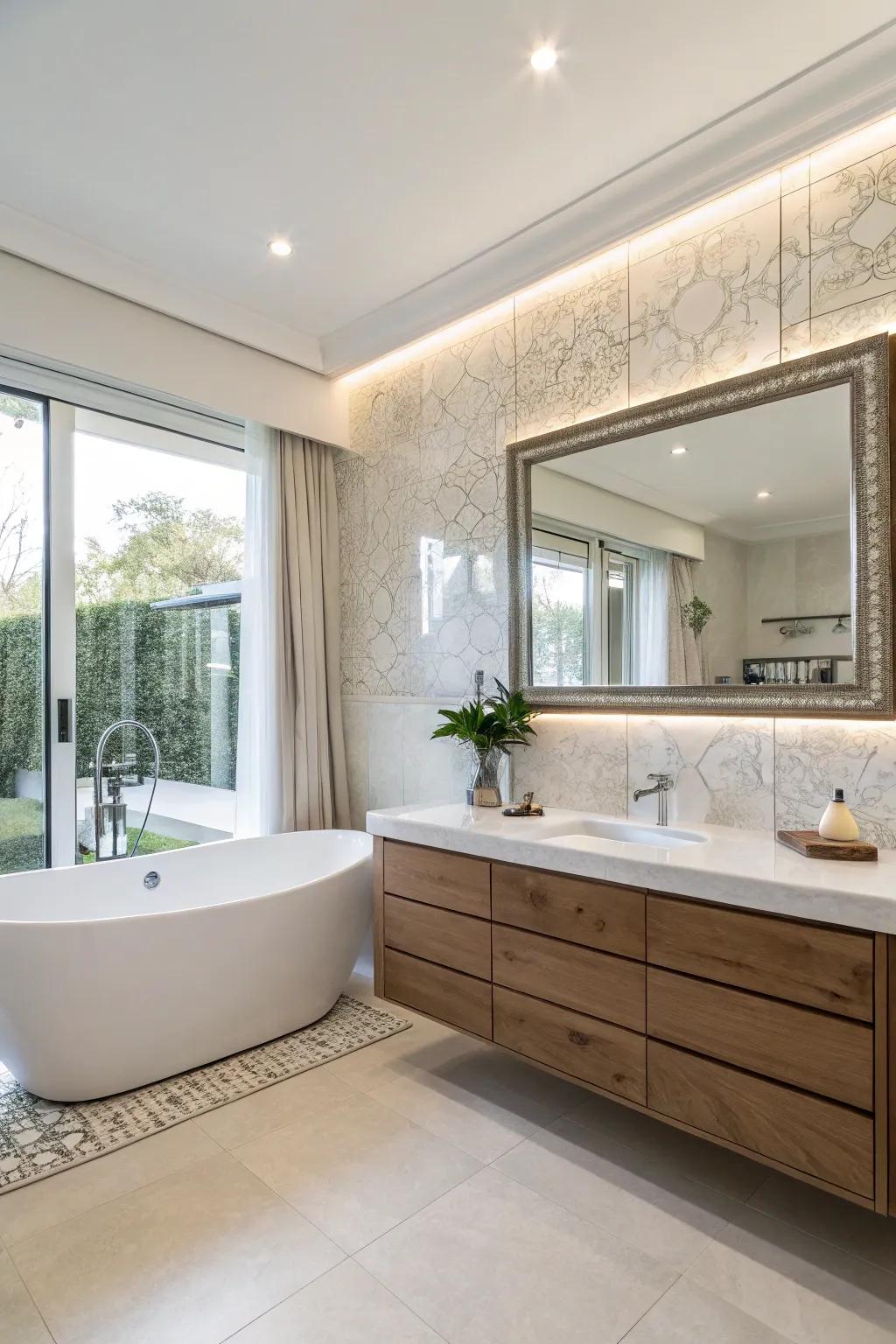 Hanging dressers offer a sleek, space-saving design.