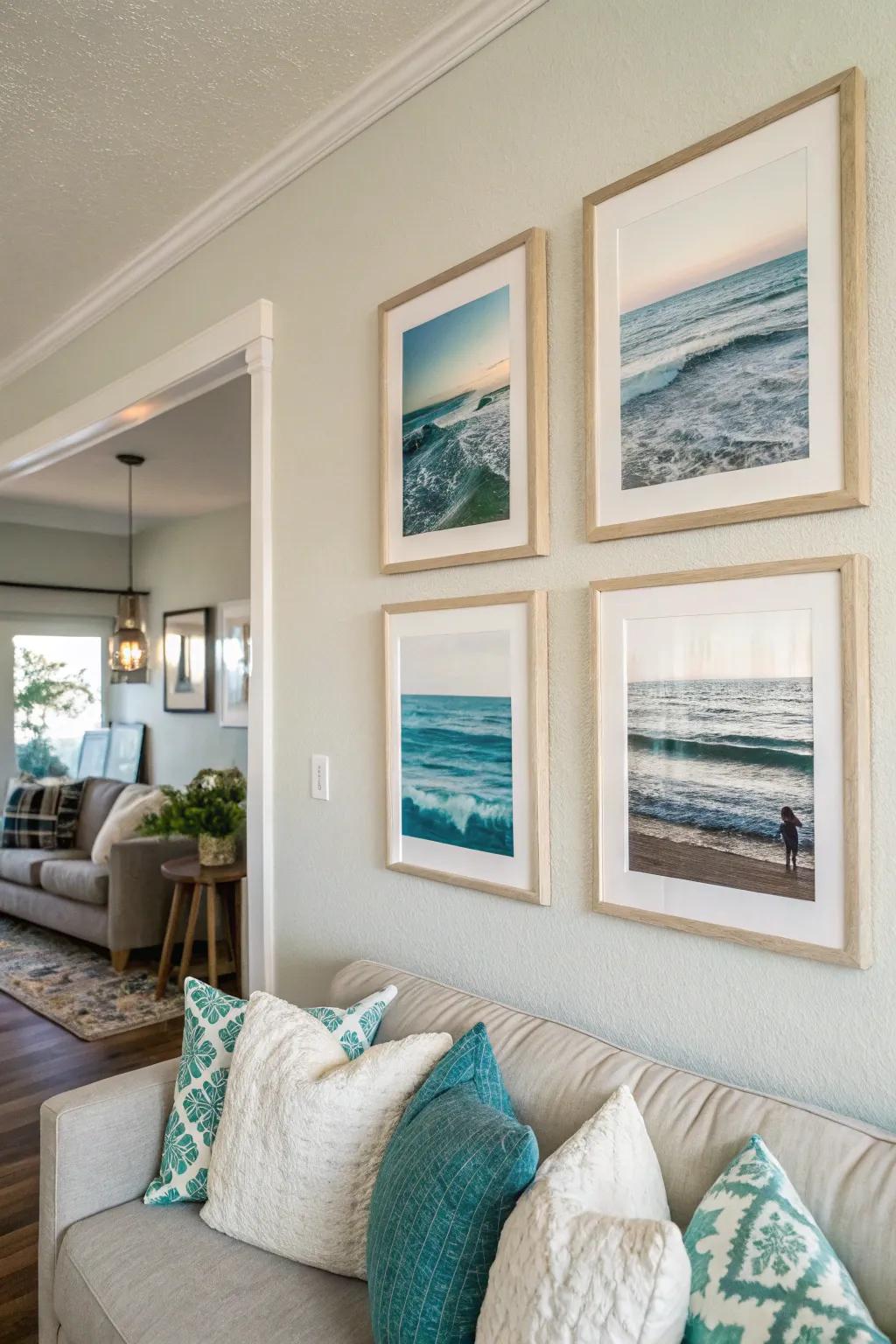 Change your space with captivating ocean-themed art prints.