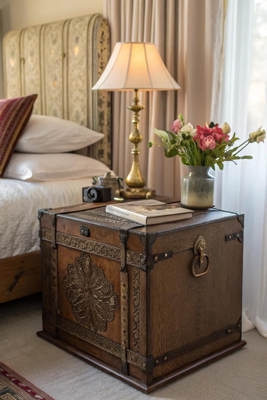 Unconventional items bring unique style.