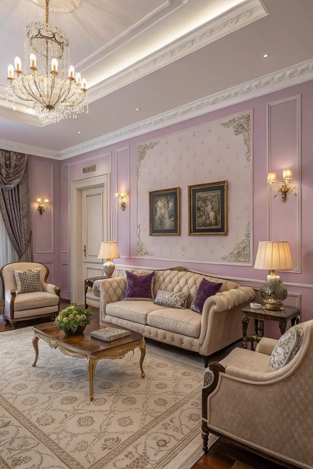 Lavender promotes calm and elegance