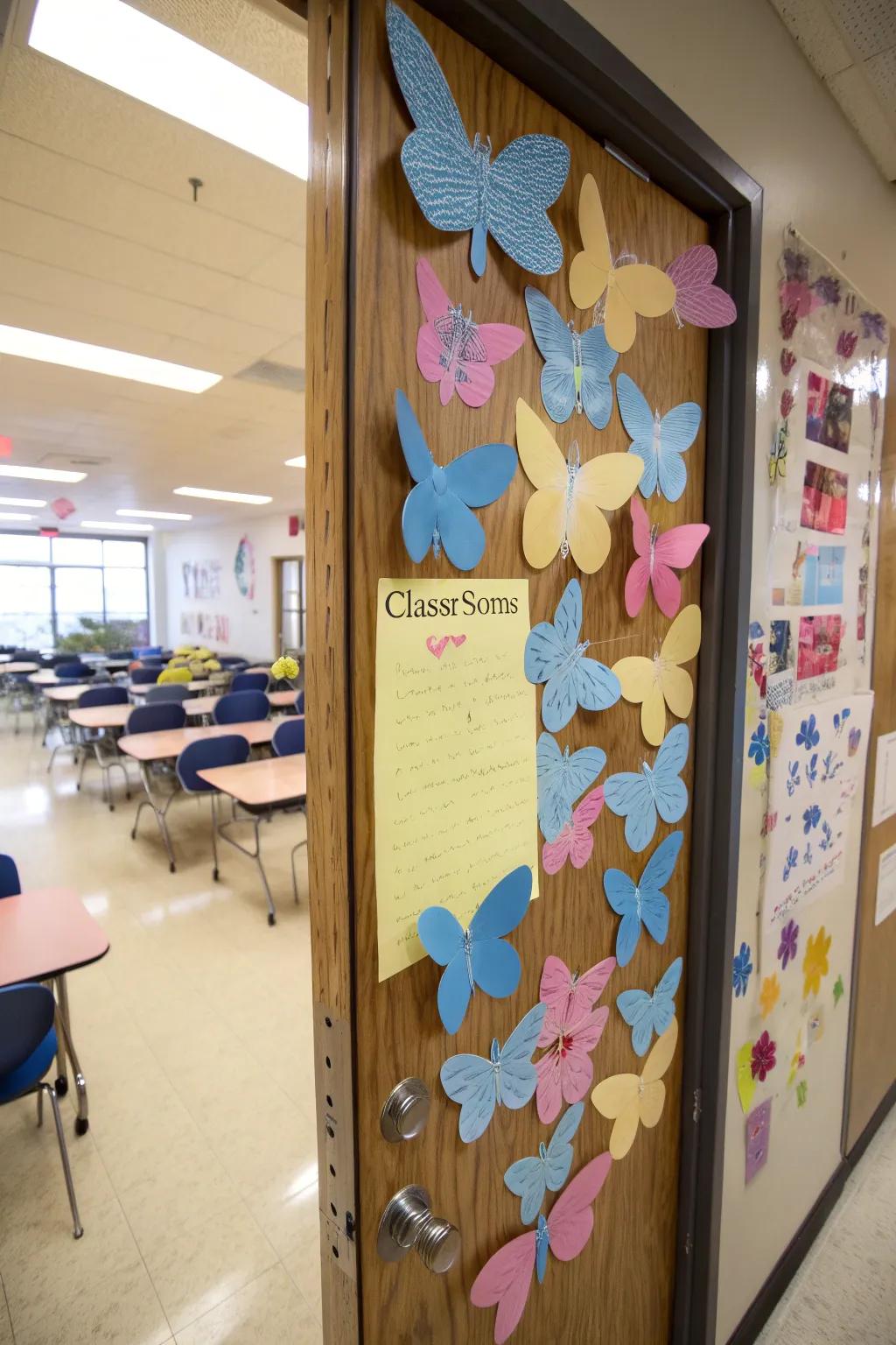 Imbue the classroom with hopes and dreams through butterfly aspirations.