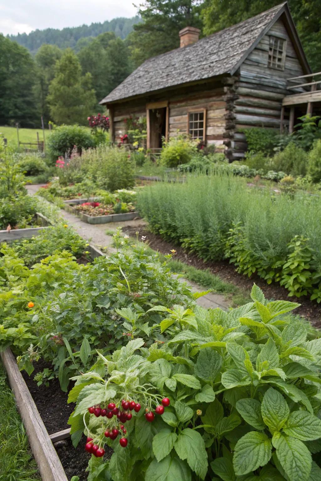 Edible foliage adds beauty and function to your garden.