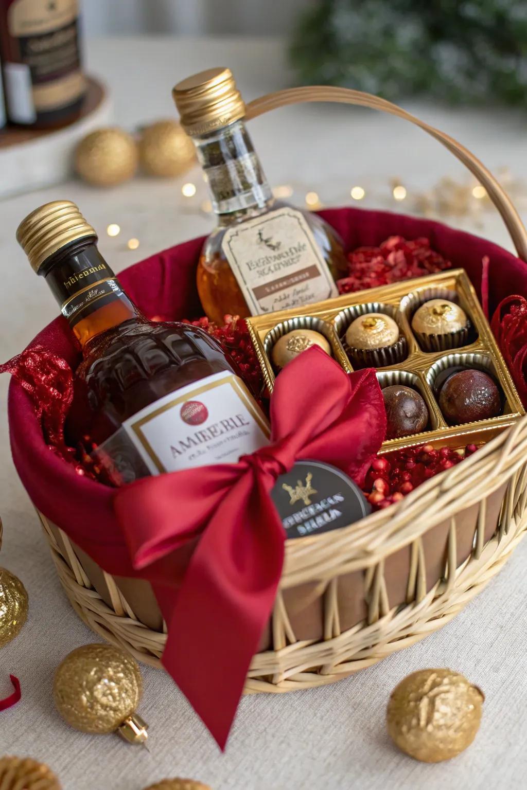 A sweet liqueur hamper that treats every craving.
