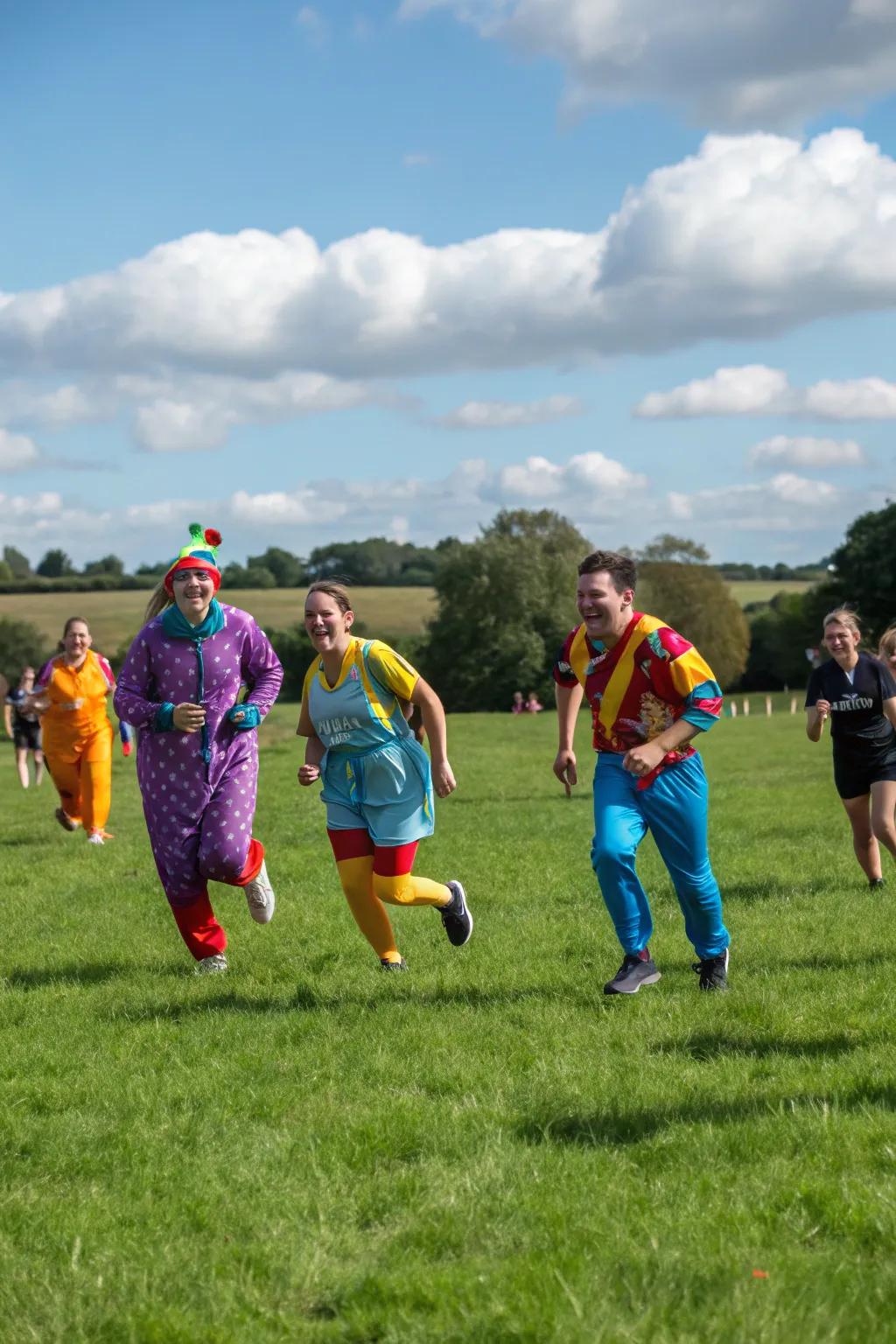 Participants relishing a spirited chromatic skirmish.