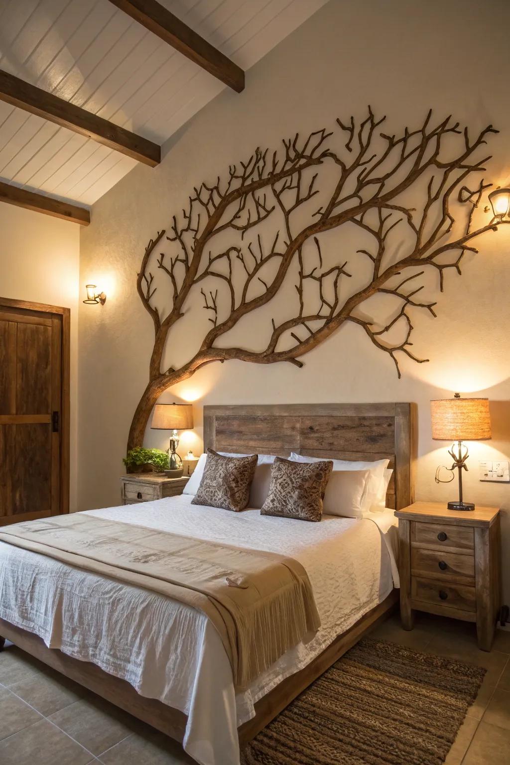 Nature-inspired decor presents an organic touch to your surroundings.