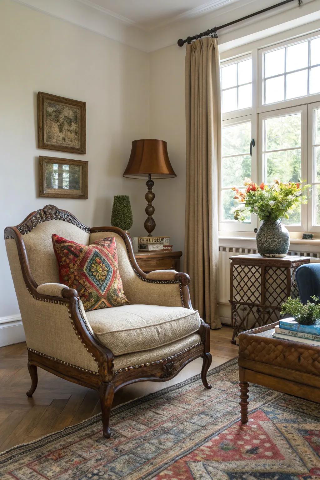 Timeless discoveries bring history and charm to your dwelling.