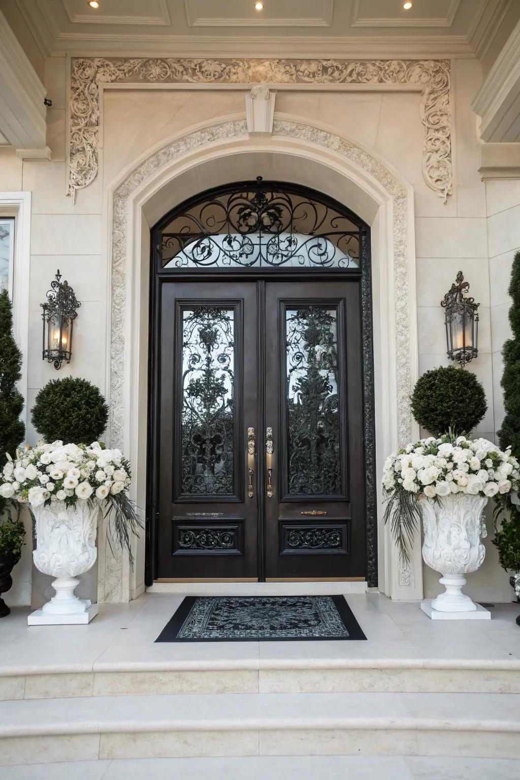 Achieve a cohesive exterior with a unified color scheme.