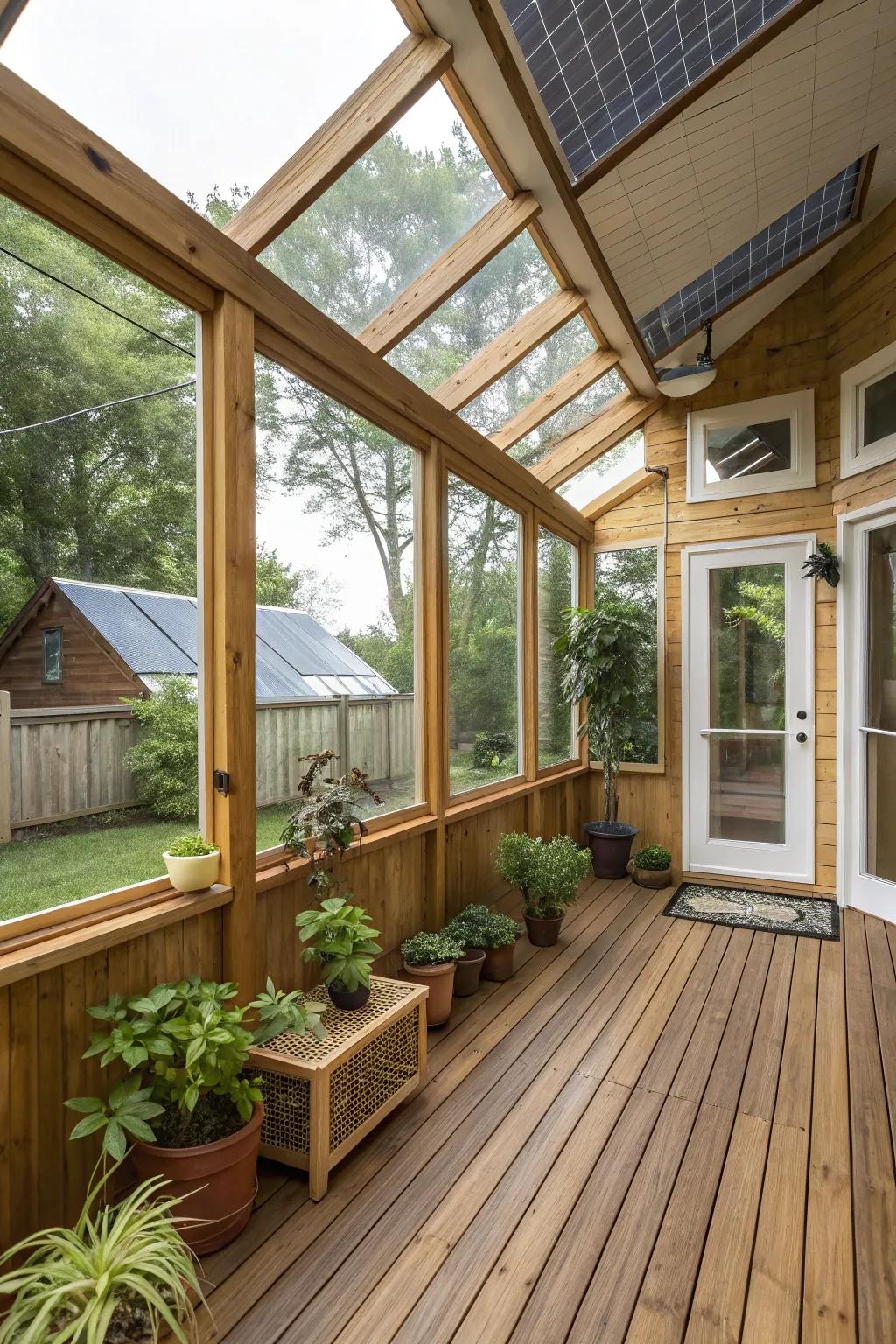 Remain sustainable with environmentally-friendly design choices.
