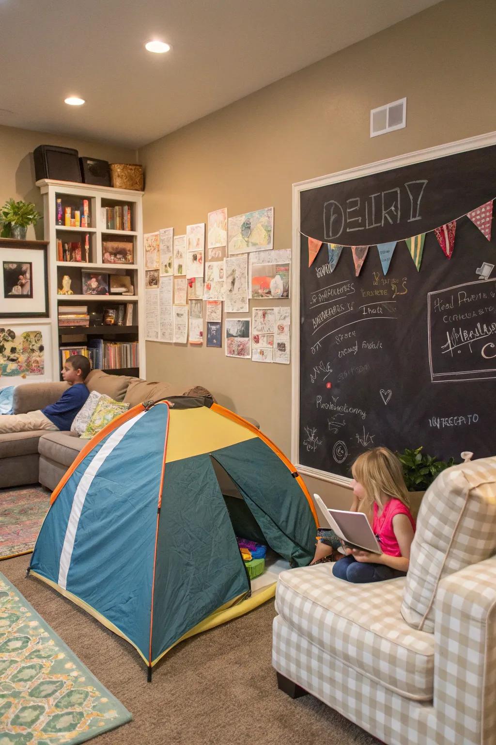Unexpected features add a touch of magic to everyday family life.