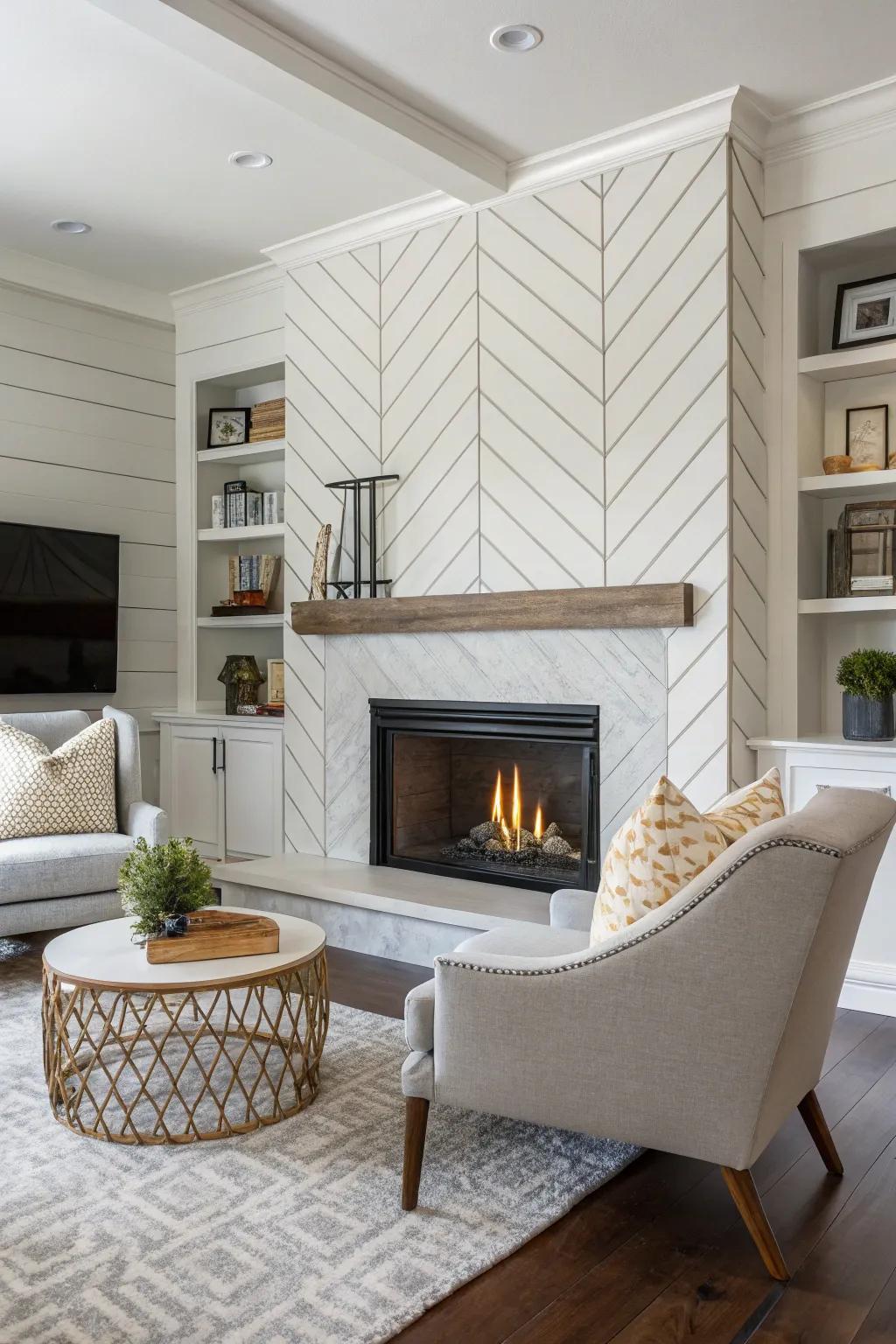 Geometric designs deliver a contemporary and distinctive advantage.